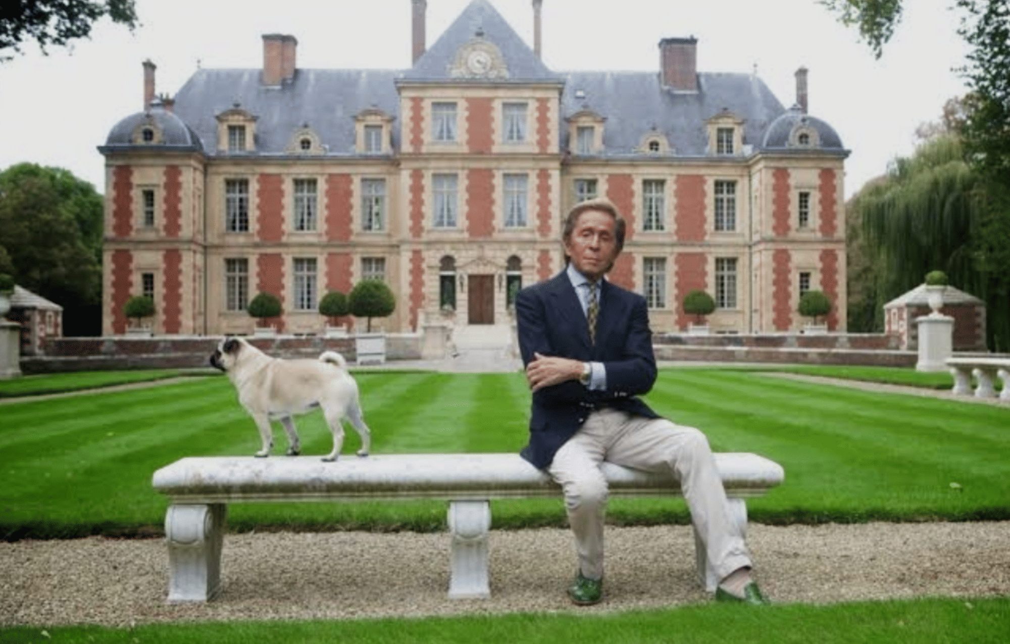 Valentino Garavani's Château de Wideville