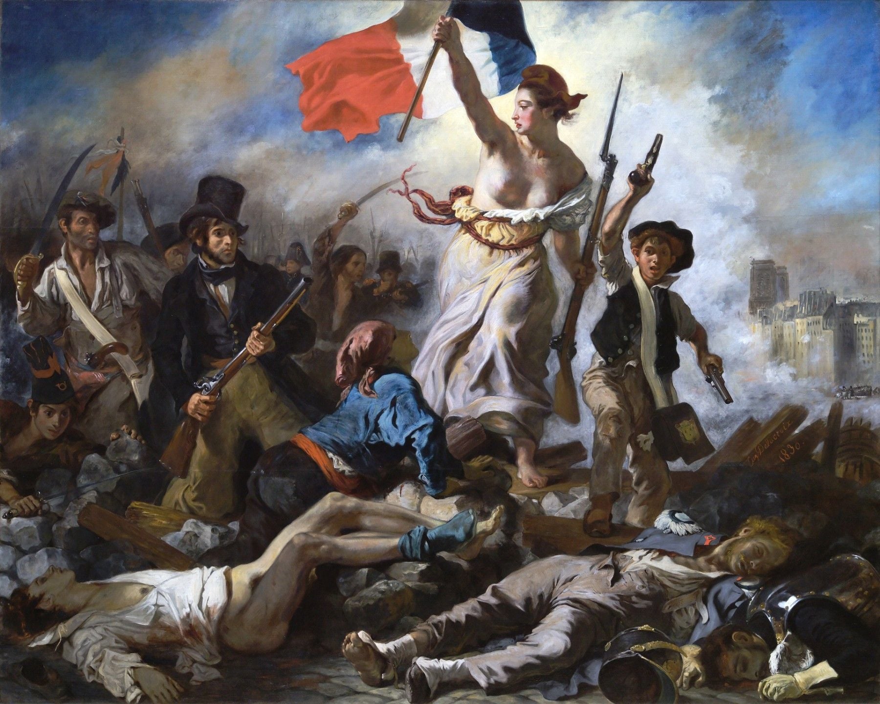 Liberty Leading the People (La Liberté guidant le peuple)