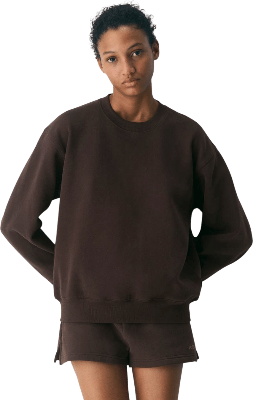 Cozy Sweatfleece Perfect Crew Sweatshirt