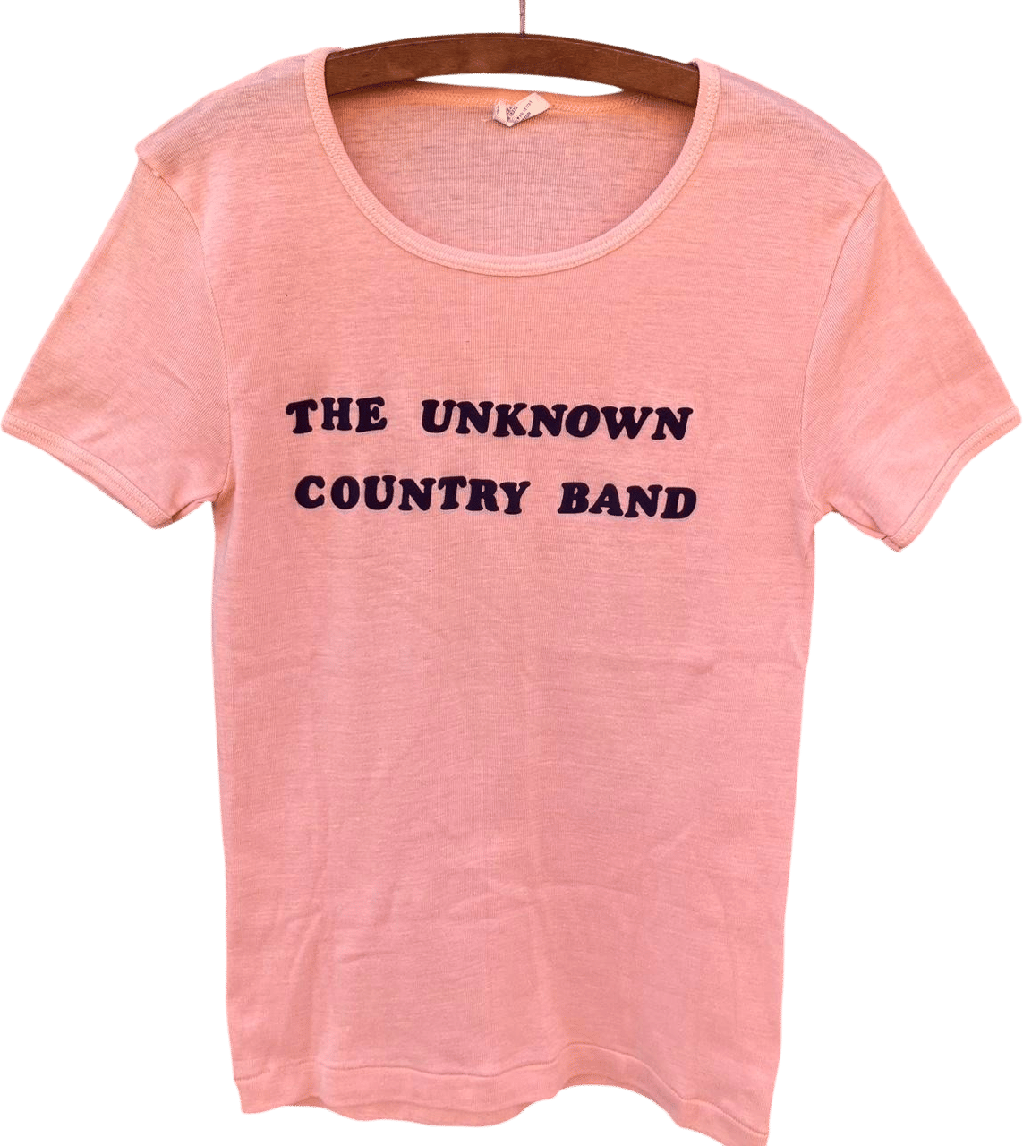 American Vintage 'The Unknown Country Band' Pink T-Shirt