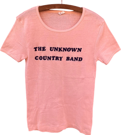 American Vintage 'The Unknown Country Band' Pink T-Shirt
