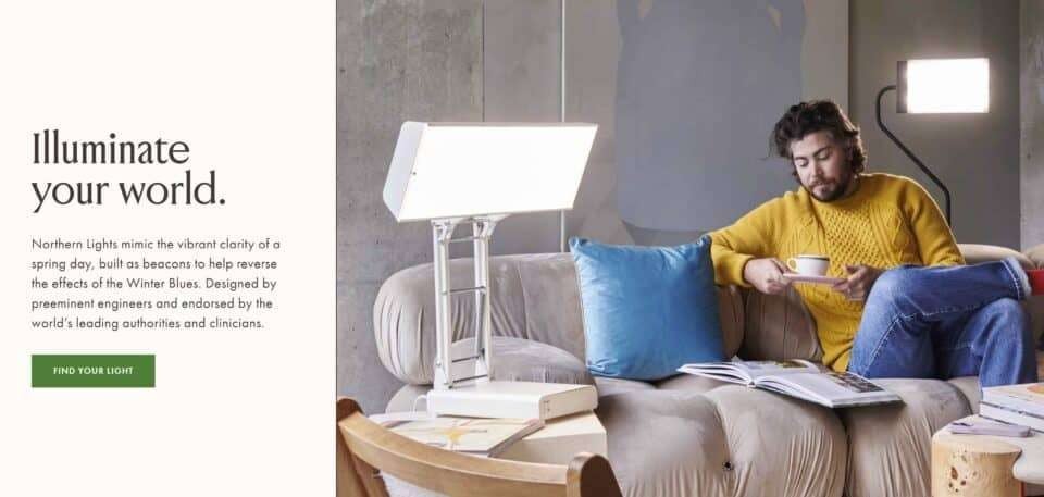 Northern Light Technologies Light Therapy Lamp