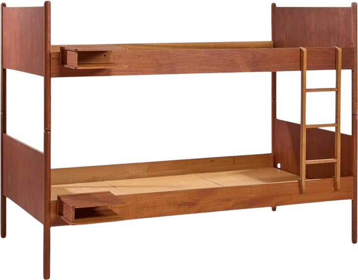 Westnofa Mid Century Norwegian Teak Bunk Bed