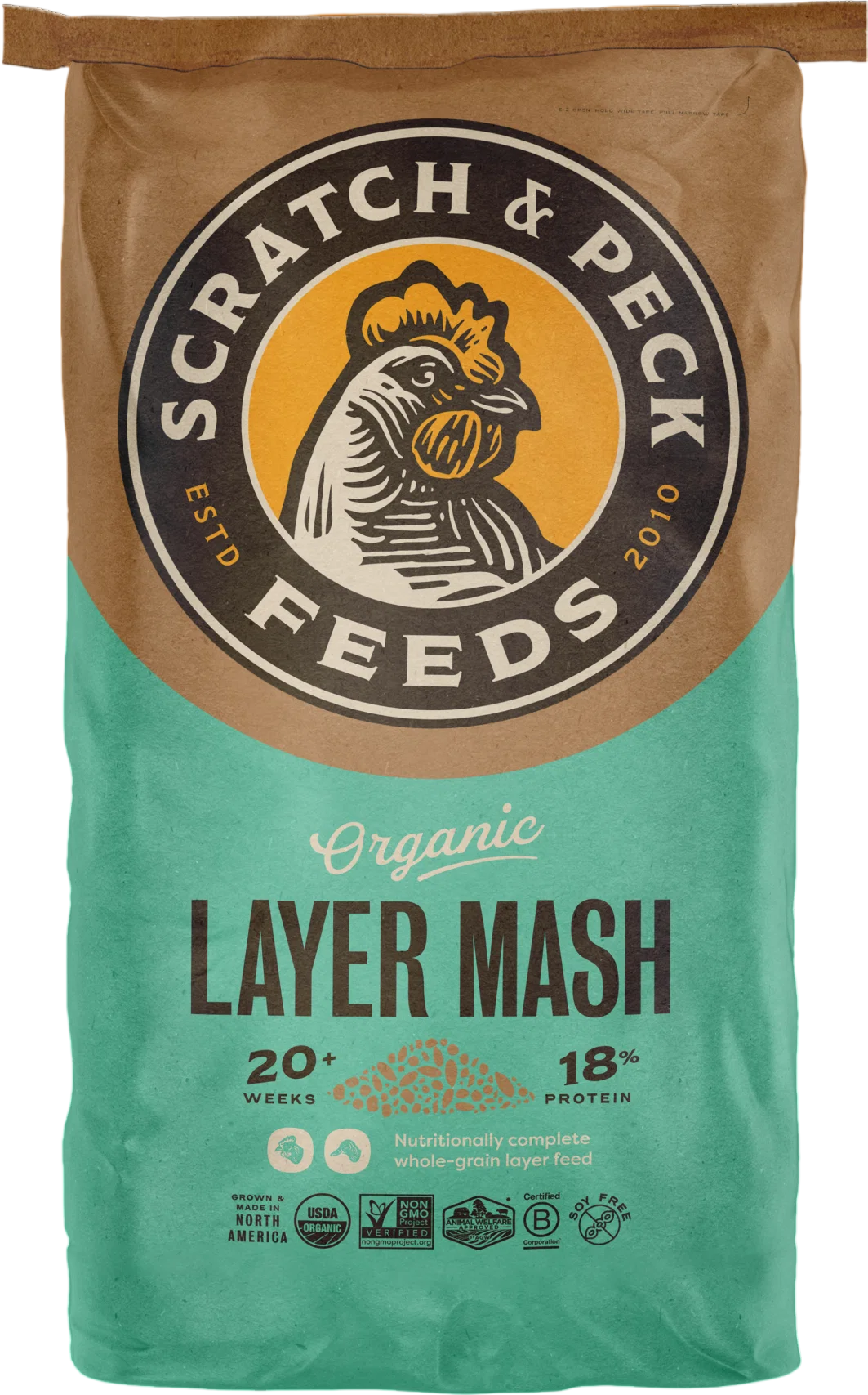 Organic Layer Mash 18%
