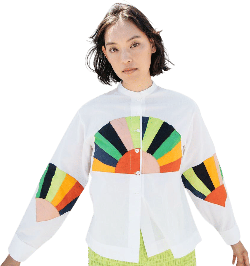 Alpha Buttondown Fan Patch