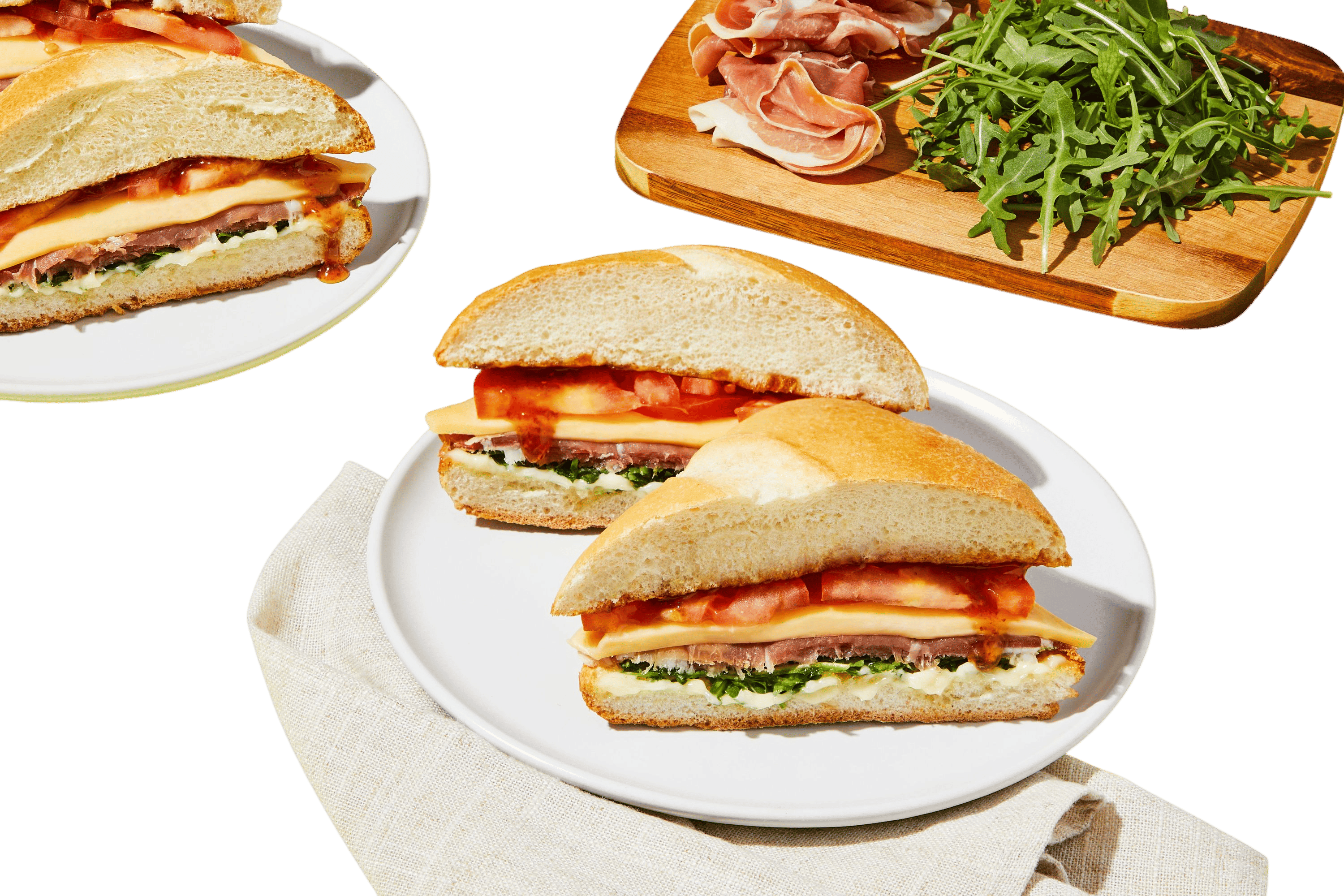 Gouda, Prosciutto & Fig Jam Sandwiches Recipe | HelloFresh
