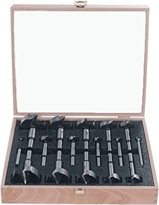 FB-100 19-Piece Forstner Drill Bit Set