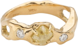 Eternal Yellow Diamond Ring