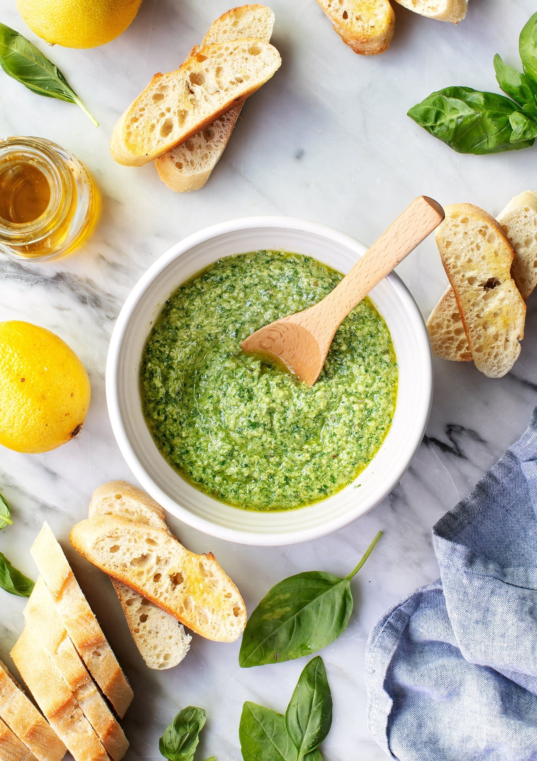 Making your own pesto