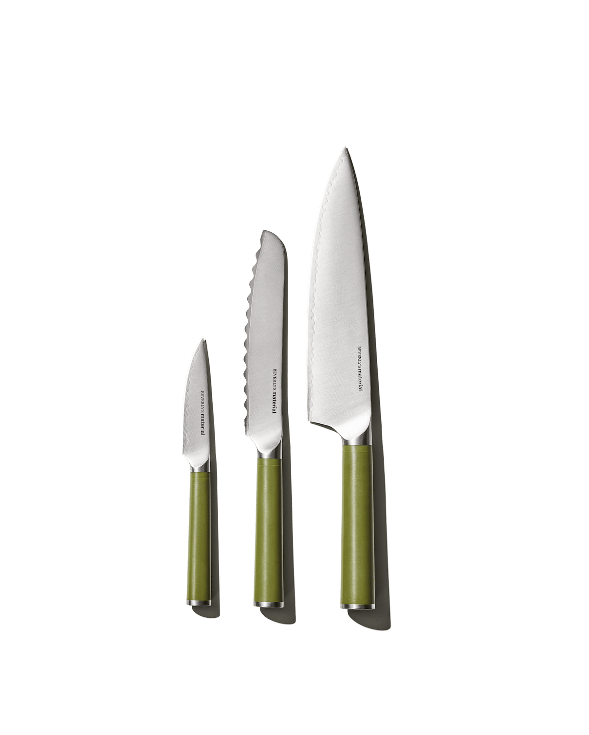Material Kitchen Knife Trio