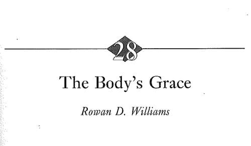 The Body's Grace