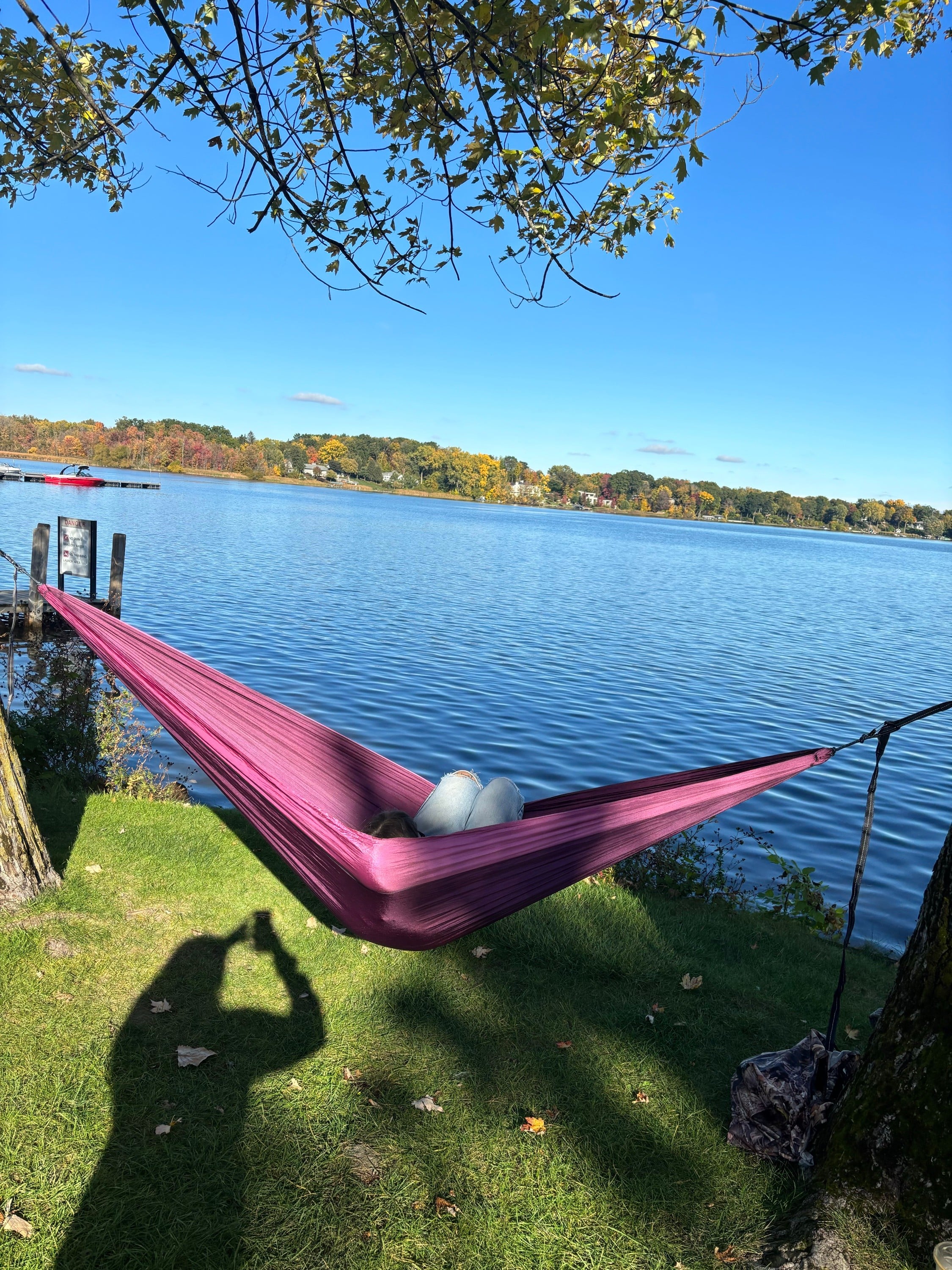 hammocking in the park