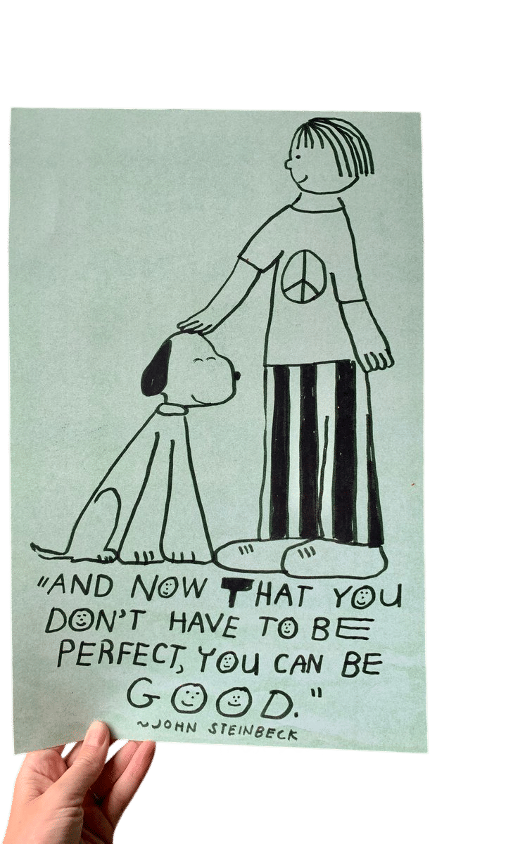 you don't have to be perfect