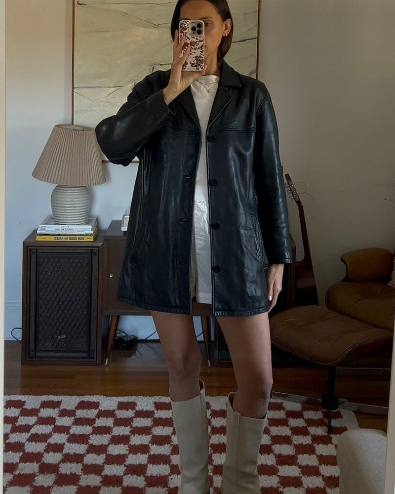 90’s Lambskin Jacket