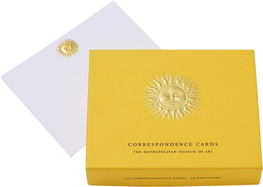Sunburst Correspondence Cards