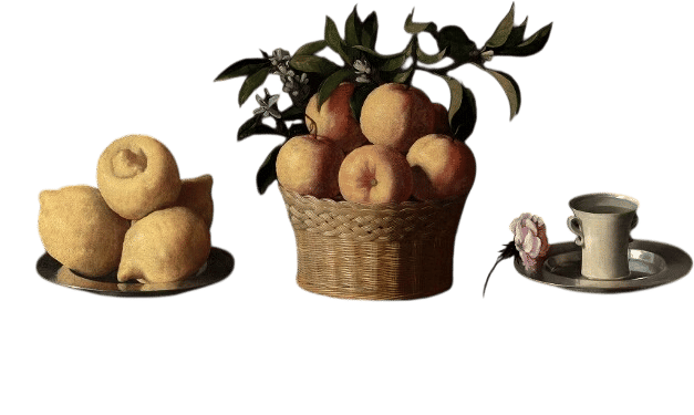 Still Life with Lemons, Oranges and a Rose