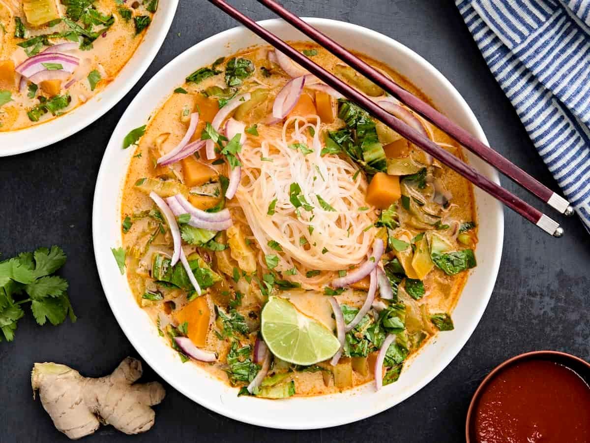 Thai Curry Vegetable Soup Recipe