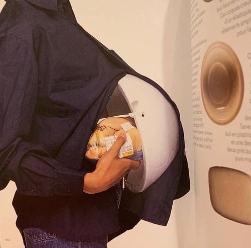 Fake Belly For Shoplifting