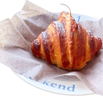Croissant Candle