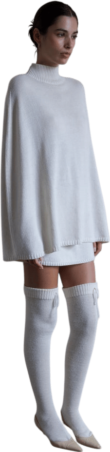 AMBROSIA KNIT PONCHO