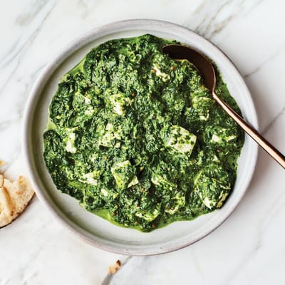 Saag Feta Recipe