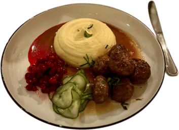 Den Gyldene Freden meatballs (Stockholm)