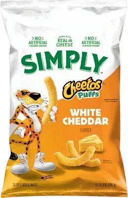 Simply Cheetos White Cheddar Puffs
