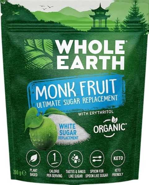 Whole Earth Monk Fruit Sweetener Granules