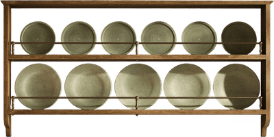 Amber Lewis x Four Hands Faria Plate Rack