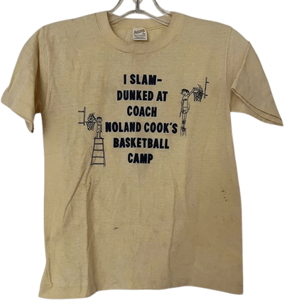 Vintage Coach Noland Cook's Basketball Camp T-Shirt