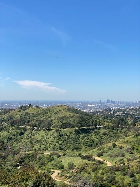 Firebreak Trail to Griffith Observatory