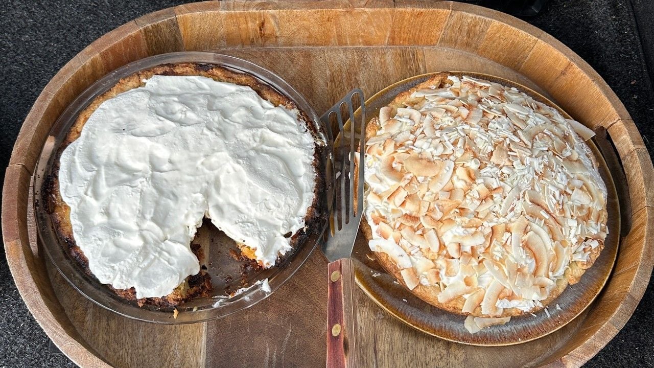 Eating pies out of the back of your cars after taking a hike with friends the Sunday before Thanksgiving AKA a Pie Walk