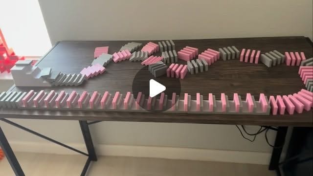 Instagram: "Sideways domino challenge! 