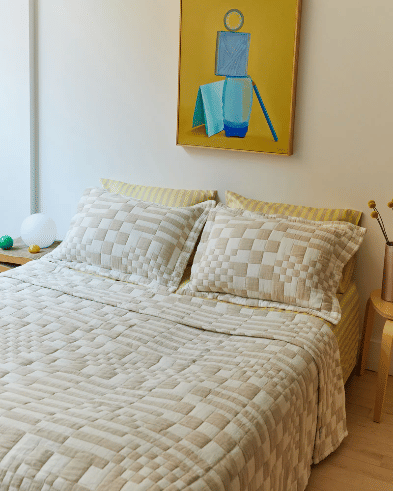 Dusen Dusen Check Coverlet