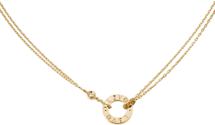 cartier love pendent