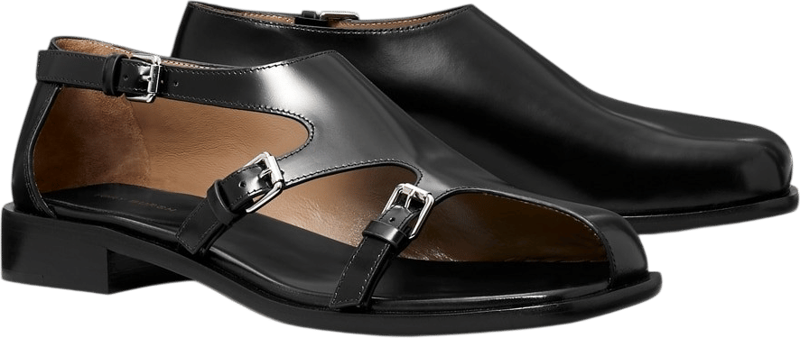 Tory Burch Multi-Buckle Monk Strap Flats
