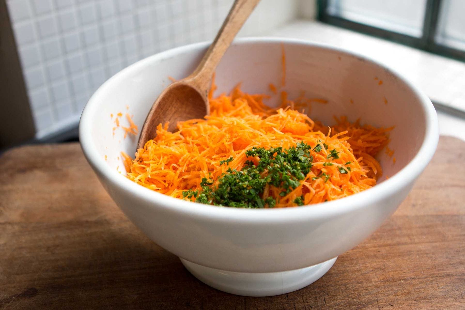 French Grated Carrot Salad (David Lebovitz)