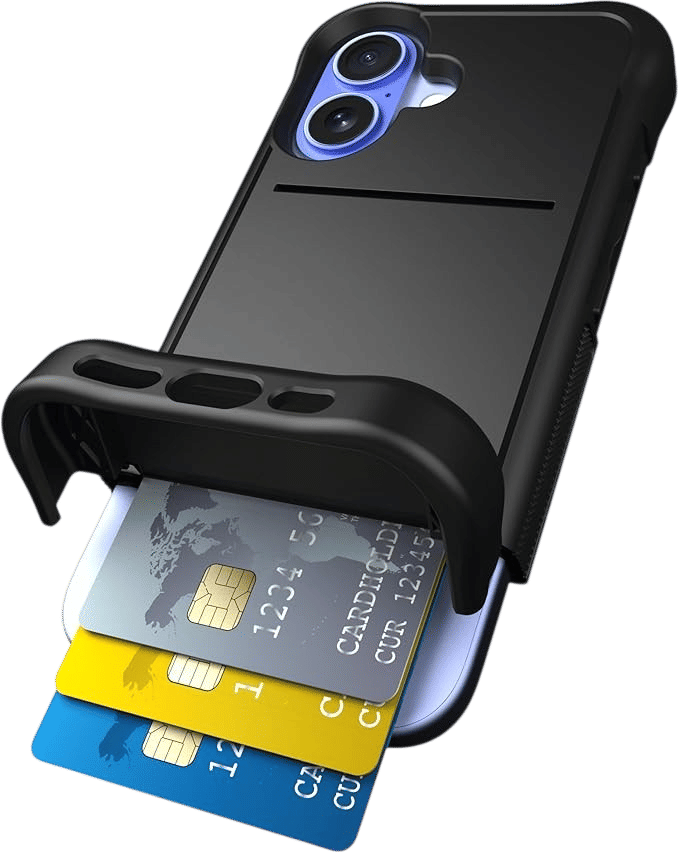 Wingmate iPhone 16 Case with Card Holder