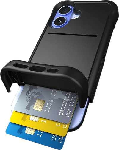 Wingmate iPhone 16 Case with Card Holder