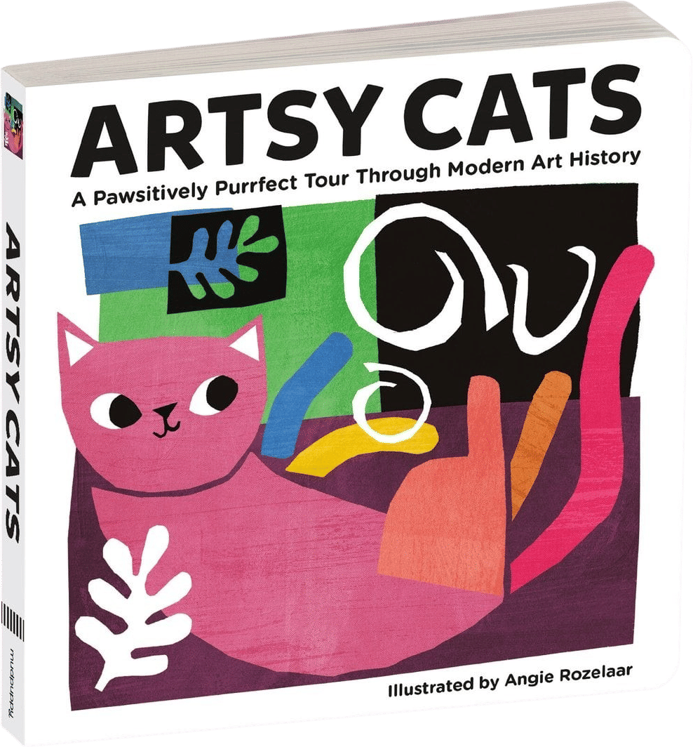Artsy Cats Board Book