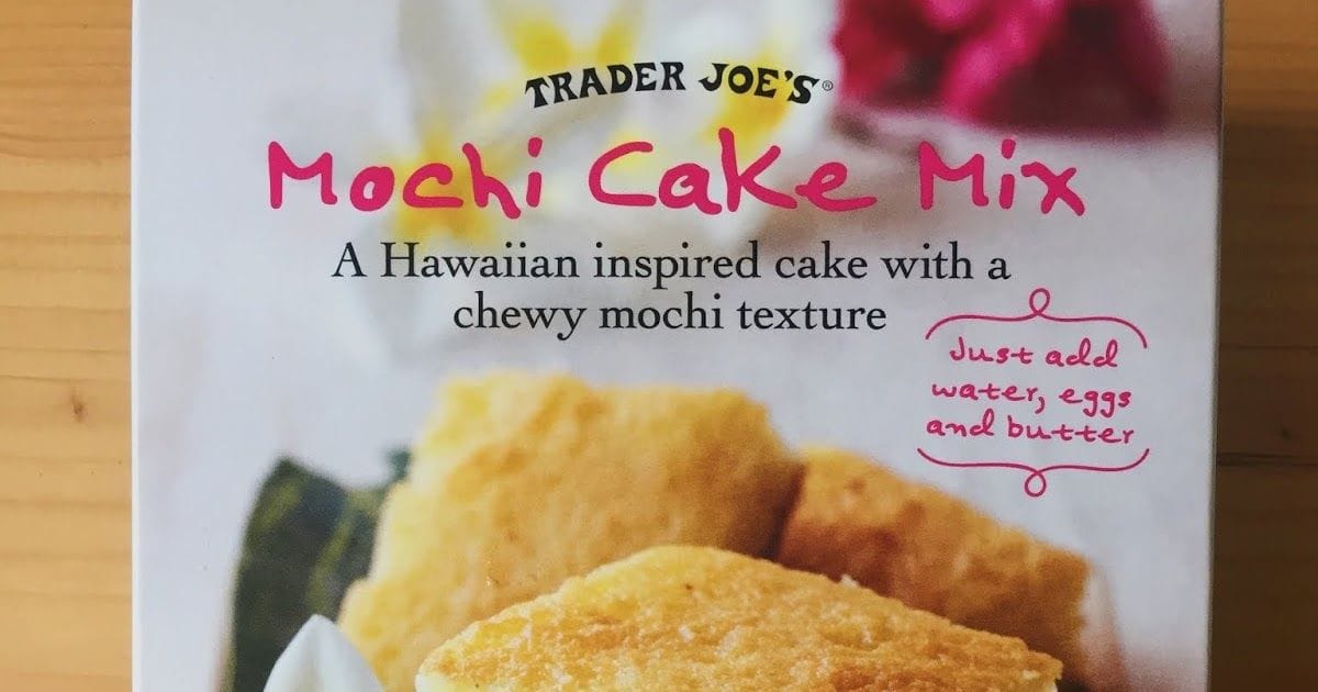 Trader Joe’s Mochi Cake