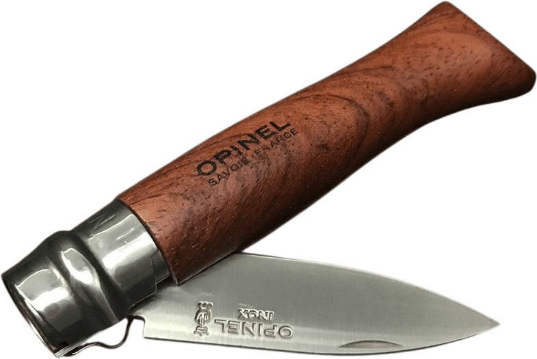 Opinel No. 9 Oyster Knife Bubinga