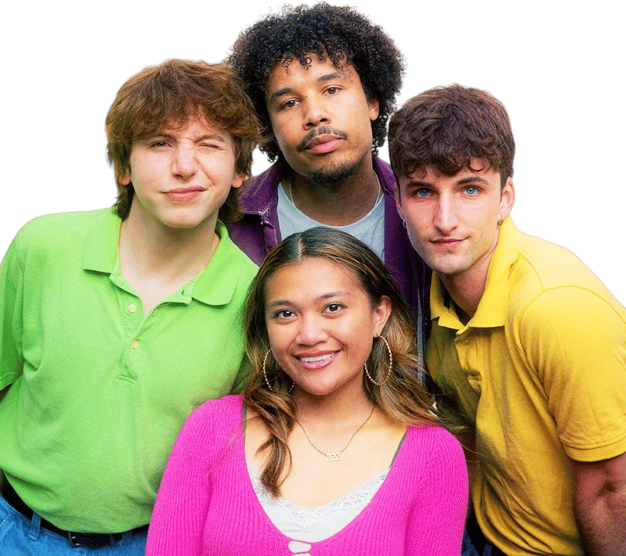 bunch of friends on yt