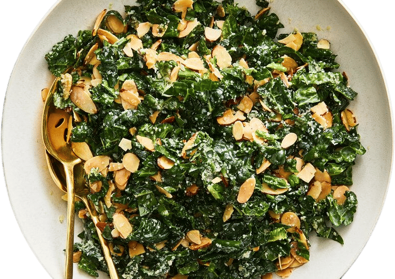 Lemon Garlic Kale Salad