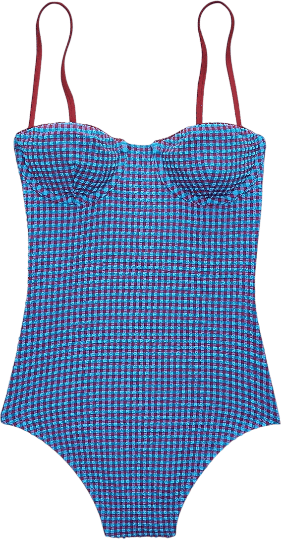 Balconette Underwire One-Piece Swimsuit