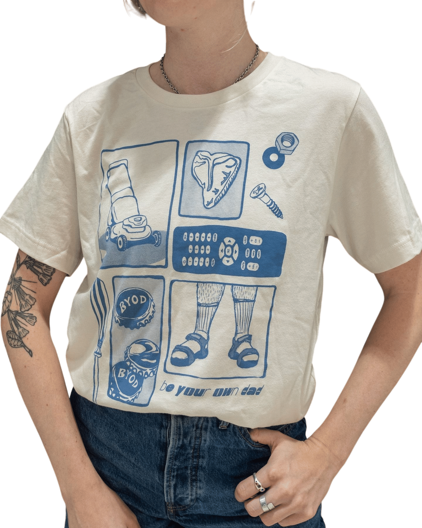 Be Your Own Dad (BYOD) T-Shirt | Hey Cole and A