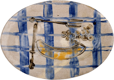 Ceramic Platter (Banana)