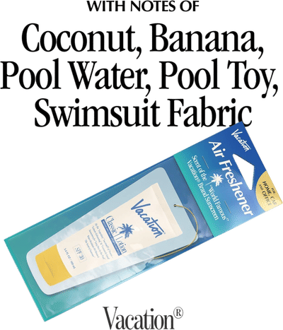 Vacation Car Air Freshener
