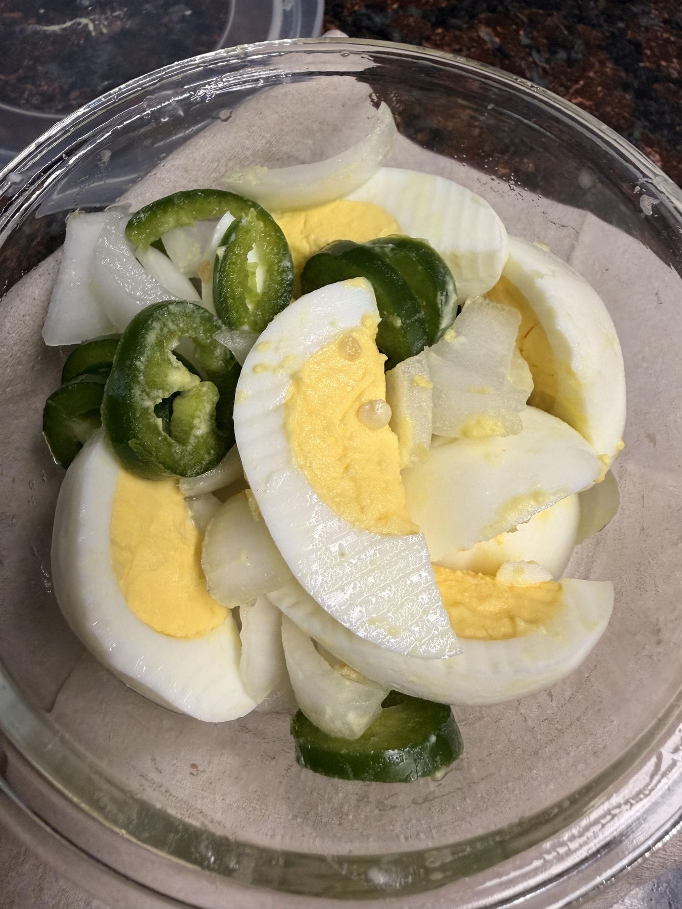 lime juice on hardboiled eggs