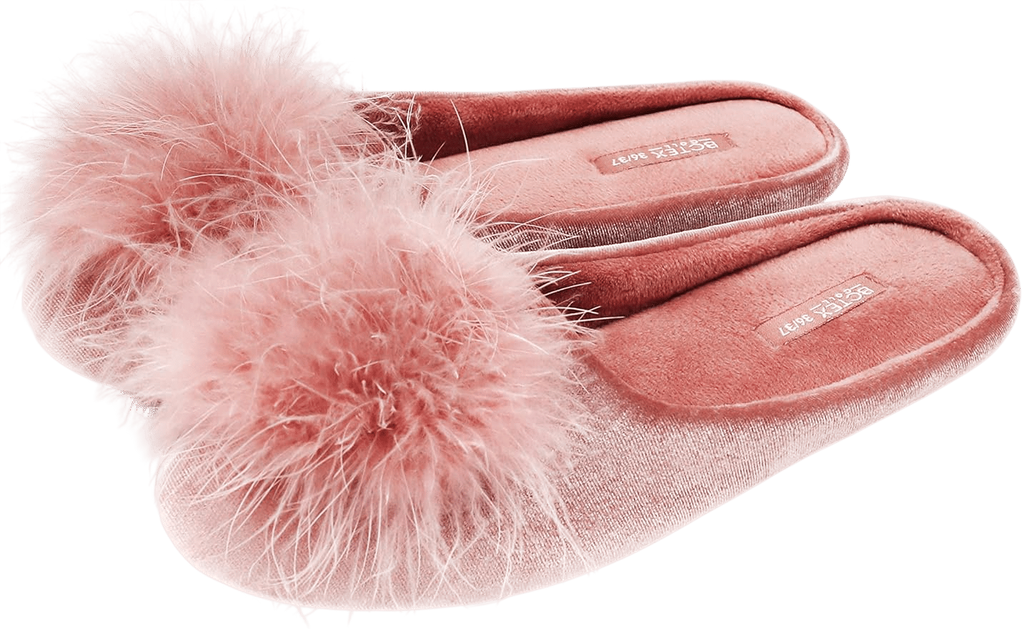 Pink Pom Pom slippers